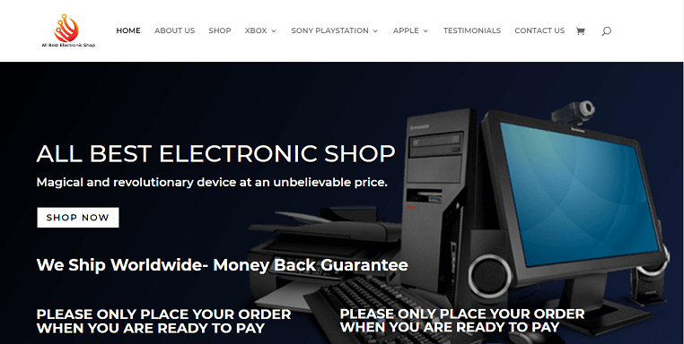 All best electronic shop com Reviews: legit or scam shopping mall?