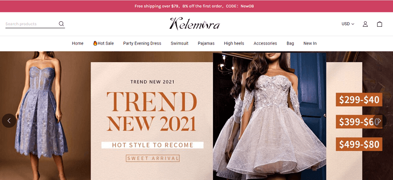 Kelemora com- The ultimate high style clothing store Review 2021