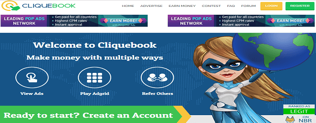 What is cliquebook.net, Is Cliquebook scam or legit, Cliquebook review